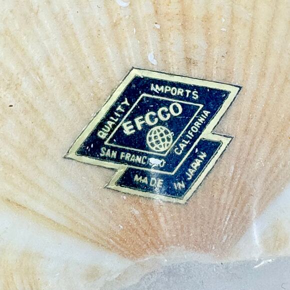 Nos Vintage Selected Baking Shells Japan Scallop Seafood Au Gratin Dishes Party - Picture 4 of 6